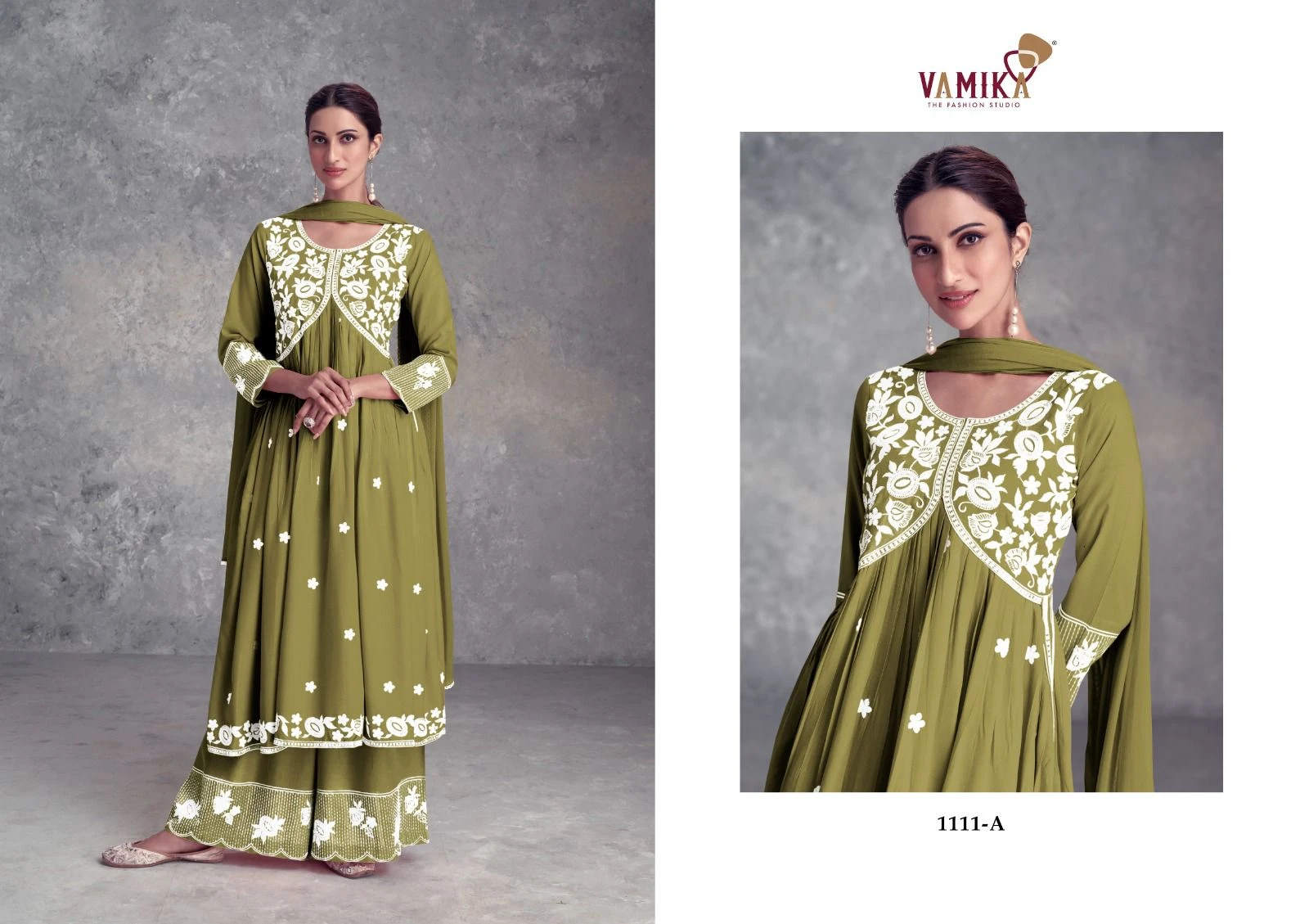 Vamika Aadhira Vol 9*Dark List Pure Rayon Viscos Wholesale Fancy Readymade Salwar Suit Catalog — Wholesale Salwar Suits, MPA wholesale from Surat - Gallery Image 3
